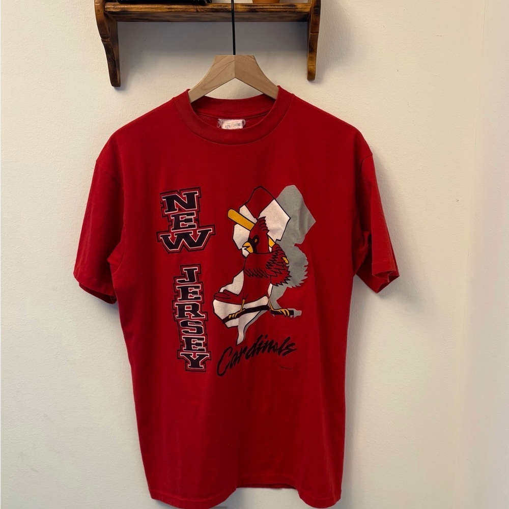 Vintage New Jersey Cardinals Baseball T-Shirt XL Trau & Loevner